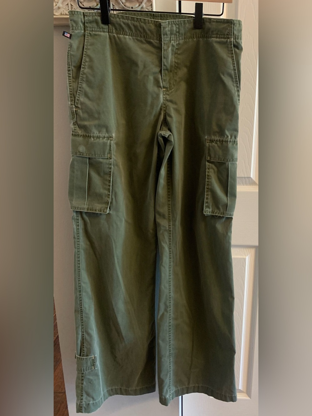 Polo Jeans Company Ralph Lauren Vintage Olive Cargo Pants - Military Green - 2